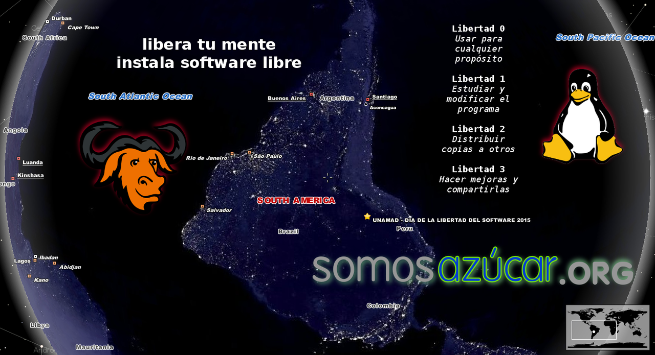 Software Freedom Day 2015 Puerto Maldonado